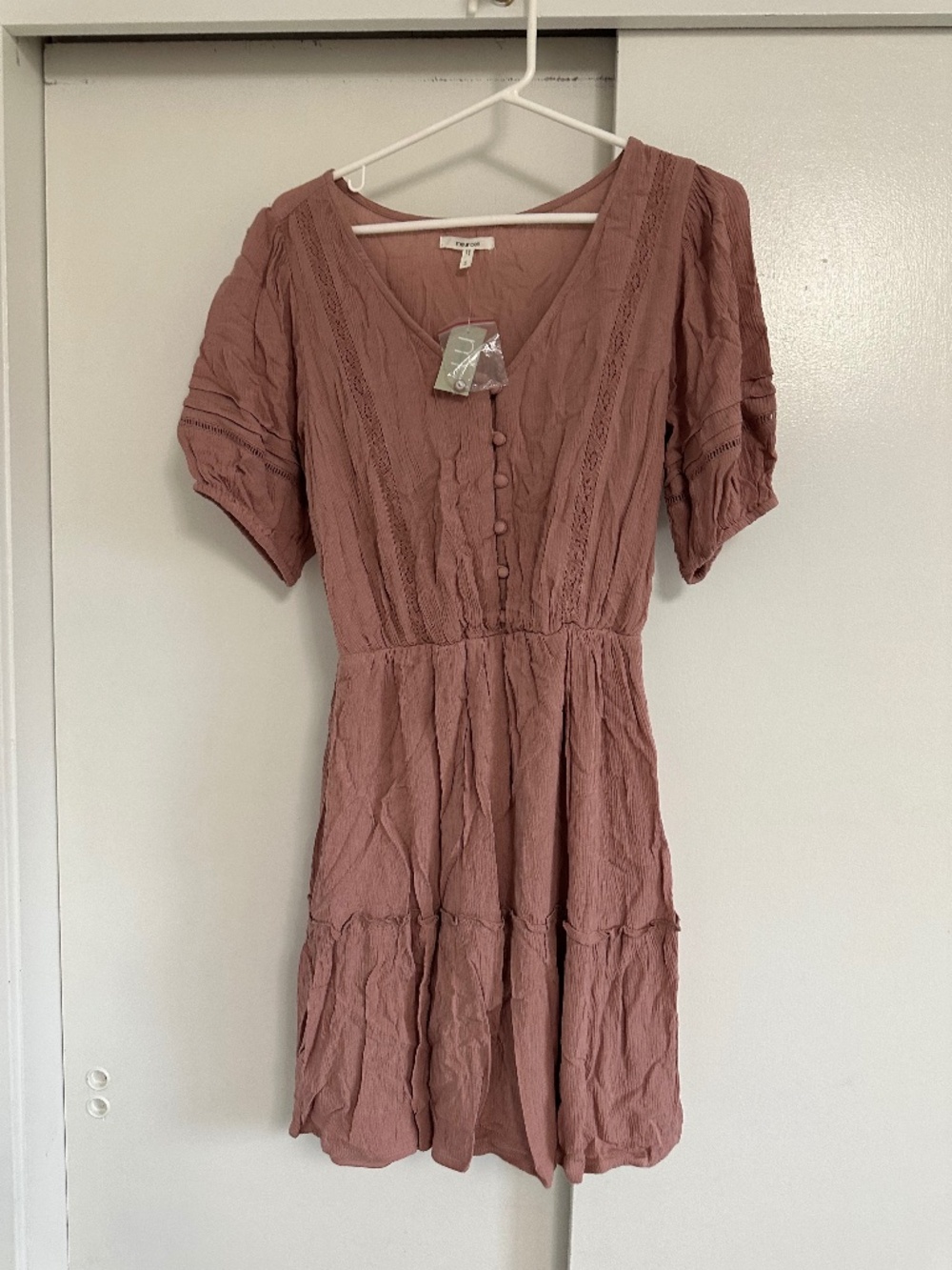 NWT S Maurice’s Mauve Mini Dress